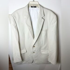 Lauren Ralph Lauren Blazer Sport Coat Men’s 46L Viscose Blend Designer Formal